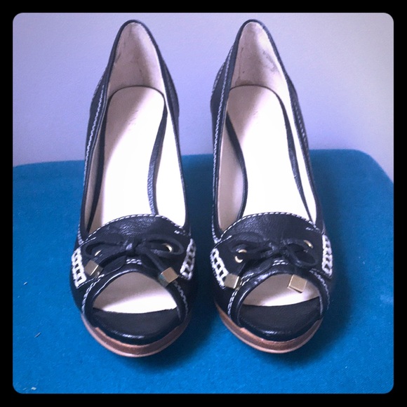 Nine West Peep Toe Heels - Picture 1 of 5